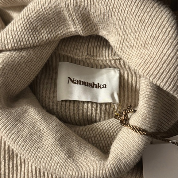 NWT Nanushka Canaan Cashmere Wool Blend Sweater Dress - Picture 5 of 9